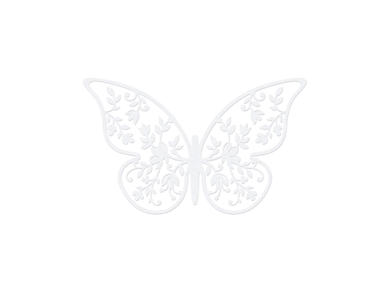 Paper Decorations Butterfly, 6.5 x 4cm (1 pkt / 10 pc.)