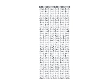 Party curtain - Christmas trees, silver, 100x245cm