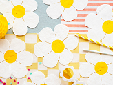 Napkins Daisy, 16x16.5 cm, mix (1 pkt / 12 pc.)