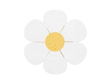 Napkins Daisy, 16x16.5 cm, mix (1 pkt / 12 pc.)