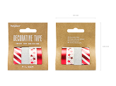 Decorative tape, mix (1 pkt / 4 pc.)