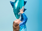 Foil balloon Shark, 102x62 cm, mix