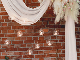 Pampas grass artificial, light cream, 10x45cm