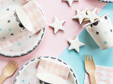 Cups Unicorn - Stars, 180 ml (1 pkt / 6 pc.)