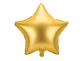 Foil balloon Star, 48cm, gold