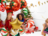 Foil balloon Star, 48cm, gold