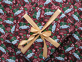 Wrapping paper - Christmas car, 70x200 cm