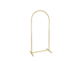 Backdrop stand, midi arch, gold, 80x180 cm