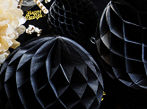 Honeycomb Ball, black, 10cm