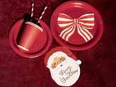 Santa Claus Napkins, 13.5x16 cm, mix (1 pkt / 12 pc.)