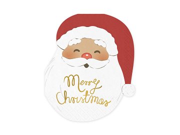 Santa Claus Napkins, 13.5x16 cm, mix (1 pkt / 12 pc.)