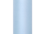 Tulle Plain, sky-blue, 0.15 x 9m (1 pc. / 9 lm)