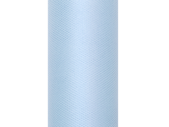 Tulle Plain, sky-blue, 0.15 x 9m (1 pc. / 9 lm)