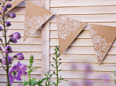Bunting, kraft, 2.1 m