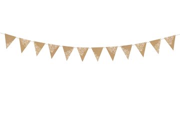 Bunting, kraft, 2.1 m