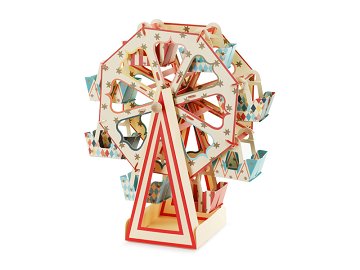 Snack stand Ferris Wheel, 48x50cm, mix