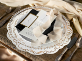 Light beige, chiffon ribbon, 40mm/5m (1 pkt / 3 pc.)