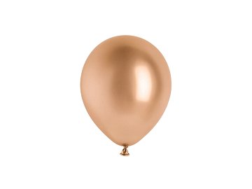 Glossy Balloons 12cm, rose gold (1 pkt / 50 pc.)