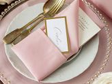 Fabric napkins, dusty rose, 35 x 35cm (1 pkt / 25 pc.)