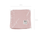 Fabric napkins, dusty rose, 35 x 35cm (1 pkt / 25 pc.)