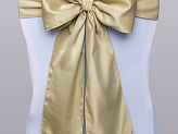 Chair sashes, light gold, 0.15 x 2.75 (1 pkt / 10 pc.)