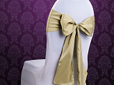 Chair sashes, light gold, 0.15 x 2.75 (1 pkt / 10 pc.)