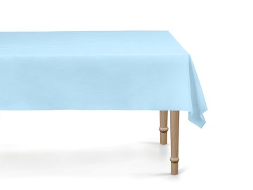 Tablecloth, 137x183 cm, light blue