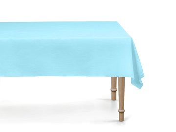 Tablecloth, 137x183 cm, light blue