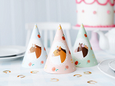 Horse hats, approx. 16 cm, mix (1 pkt / 6 pc.)