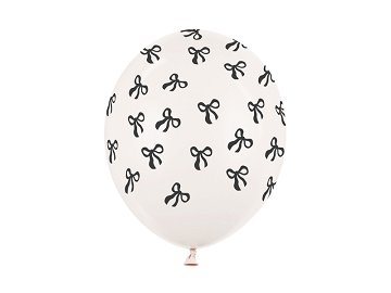 Balloons 30 cm, Bows, Pastel Off-white (1 pkt / 50 pc.)