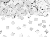 Champagne Confetti Cannon, Silver, 20.5cm