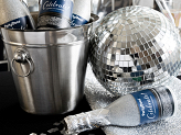Champagne Confetti Cannon, Silver, 20.5cm