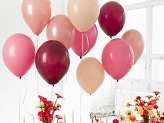 Latex balloons set, mix (1 pkt / 10 pc.)