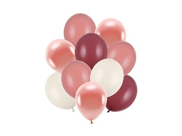 Latex balloons set, mix (1 pkt / 10 pc.)