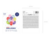 Strong Balloons 27cm, Metallic Mix (1 pkt / 10 pc.)