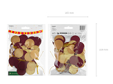 Metallic Garland Circles, color mix, 2.2 m