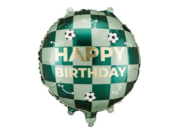 Happy Birthday Foil Balloon with Balls, 35x35 cm, mix