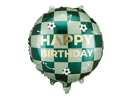 Happy Birthday Foil Balloon with Balls, 35x35 cm, mix