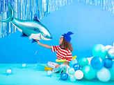 Glossy Balloons 30cm, blue (1 pkt / 50 pc.)