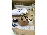 Boxes with tags, 6x6x5.5cm (1 pkt / 10 pc.)