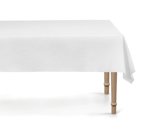 Tablecloth, 137x183 cm, white