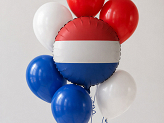 Foil balloon Dutch Flag, 35 cm, mix