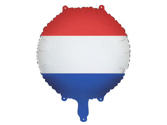 Foil balloon Dutch Flag, 35 cm, mix