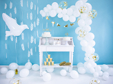 Strong Balloons 27cm, Crystal Clear (1 pkt / 100 pc.)