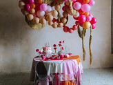 Linking balloons, 33 cm, nude (1 pkt / 20 pc.)