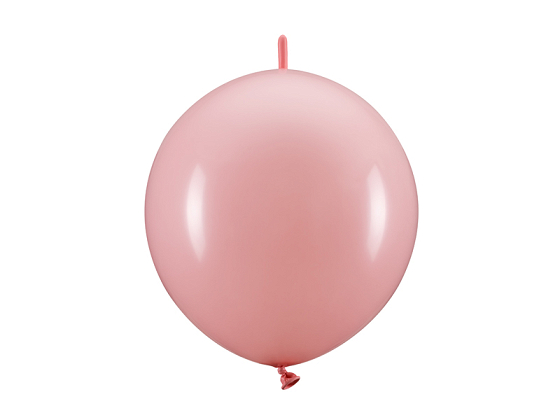Linking balloons, 33 cm, light pink (1 pkt / 20 pc.)
