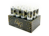Confetti push pop, gold