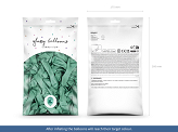 Glossy Balloons 12 cm, bottle green (1 pkt / 50 pc.)