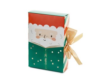 Gift box Santa, 6x22.5x15 cm, mix