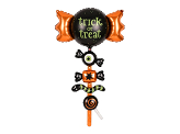 Foil Balloon Trick or Treat, 89x129 cm, mix
